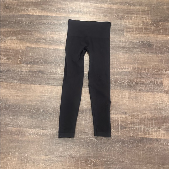 Spanx Look at Me Now Seamless Black High Rise Leggings Size Large - Picture 1 of 4